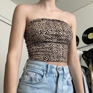 Cheetah Tube Top